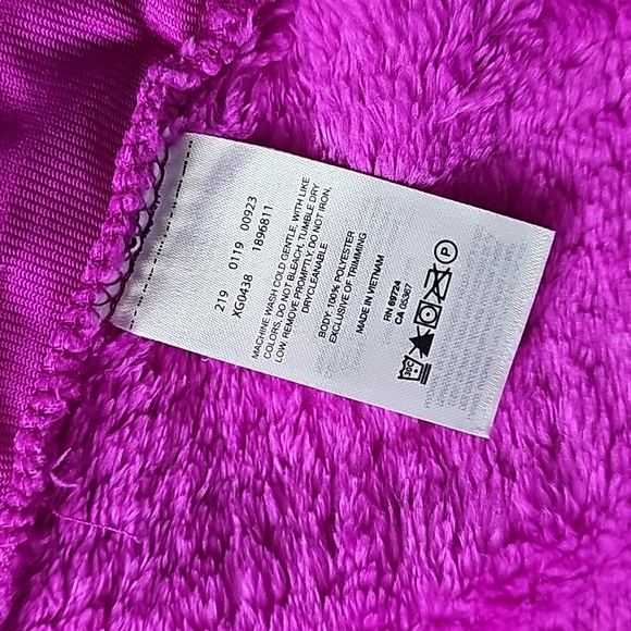 Columbia Girl's Soft Fleece Jacket | Size L 14/16 - Picture 5 of 6